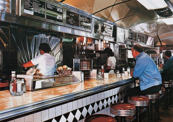 乡村女招待/美国/戈因斯/布上油画纵121.9×横172.7厘米/私人藏