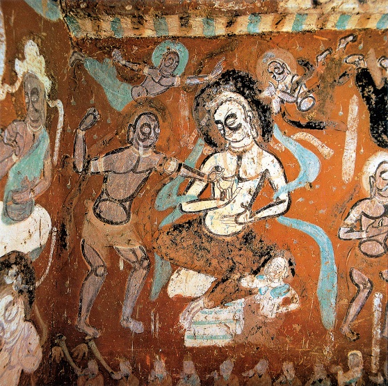 毗楞竭梨王本生图