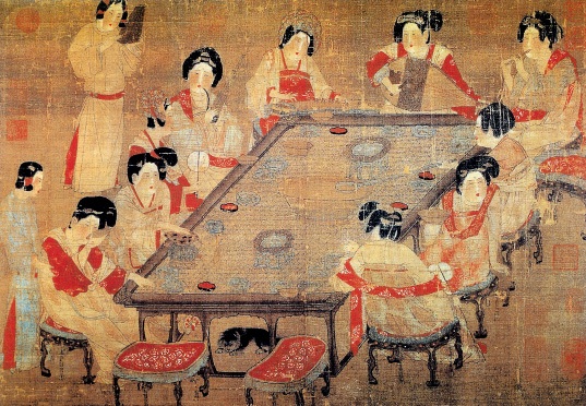 西王母、历史故事车骑画像石