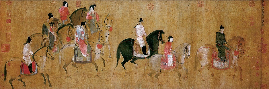 虢国夫人游春图