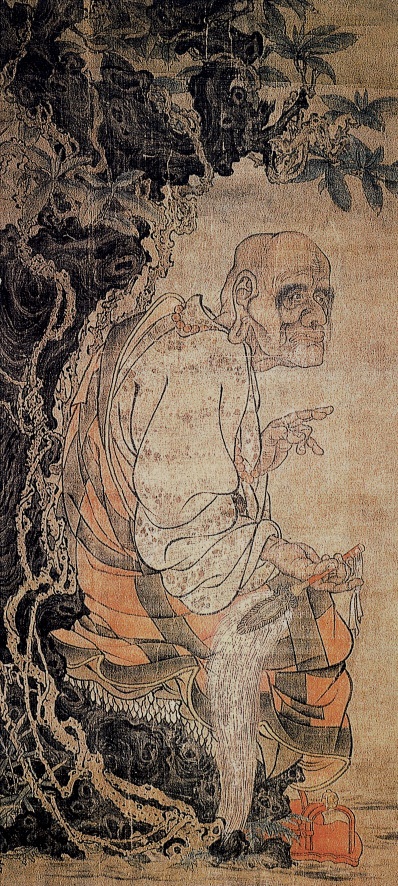 十六罗汉图·迴诺迴伐蹉