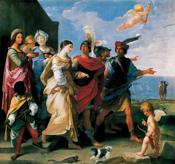 诱拐海伦/意大利/雷尼/布上油画/纵253×横265厘米/巴黎卢浮宫藏