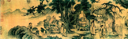 达摩六代祖师像