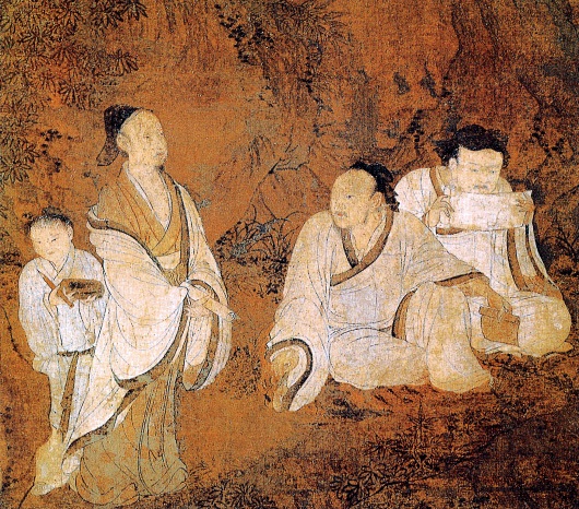 西王母、历史故事车骑画像石