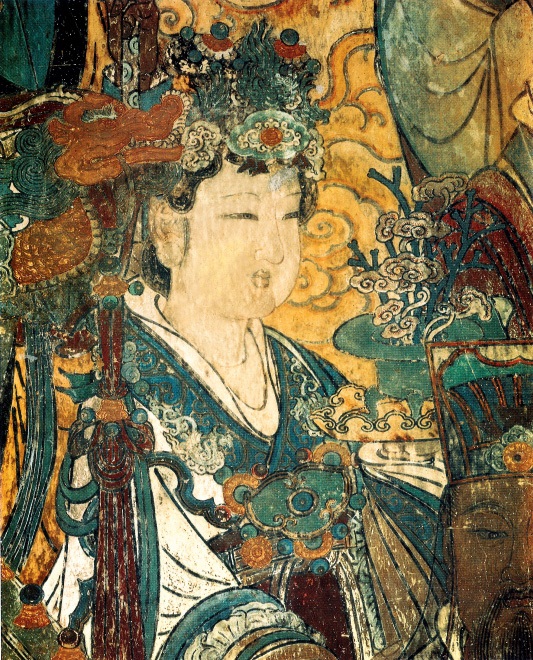 朝元图·奉宝玉女