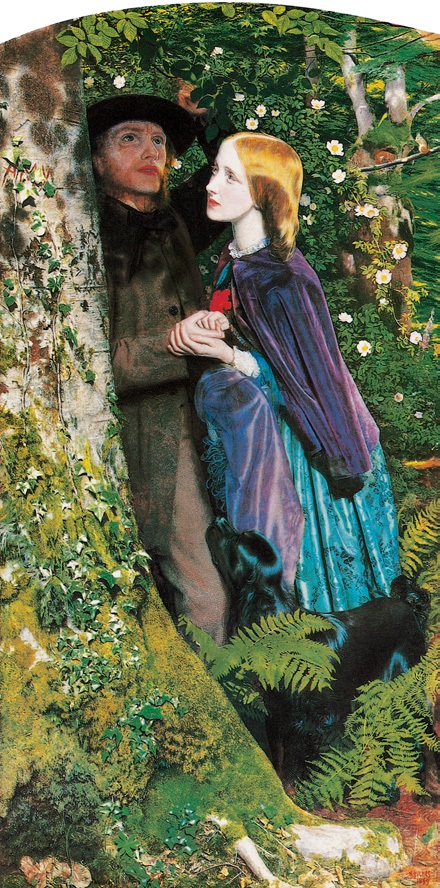 永久的婚约/英国/休斯/布上油画纵105.4×横52.1厘米/伯明翰美术博物馆藏