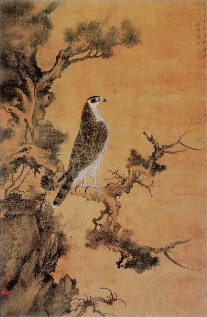 鹰桧图
