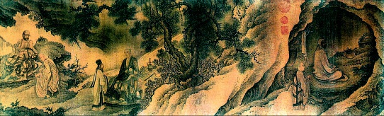 达摩六代祖师像