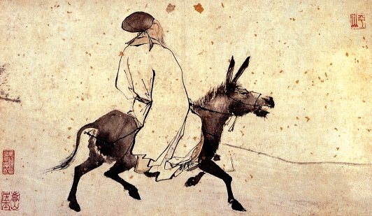 骑驴图