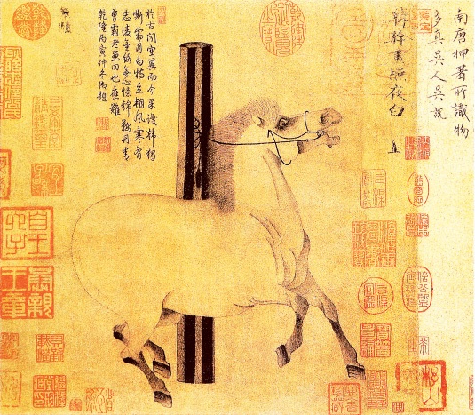 西王母、历史故事车骑画像石