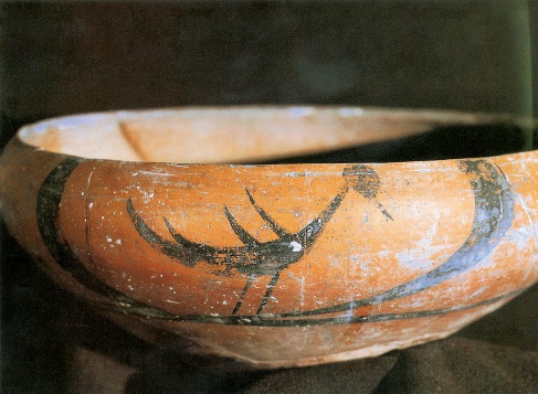 内蒙古阴山人面纹