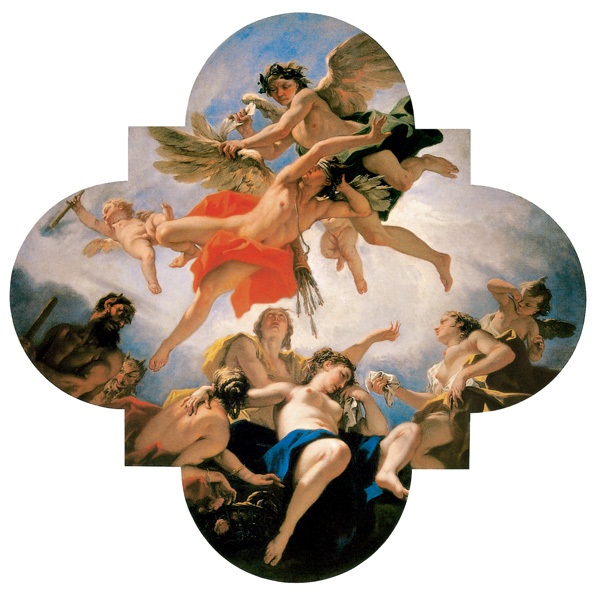 爱的惩罚/意大利/里奇/布上油画/纵285×横285厘米/佛罗伦萨马鲁切利－芬西宫藏