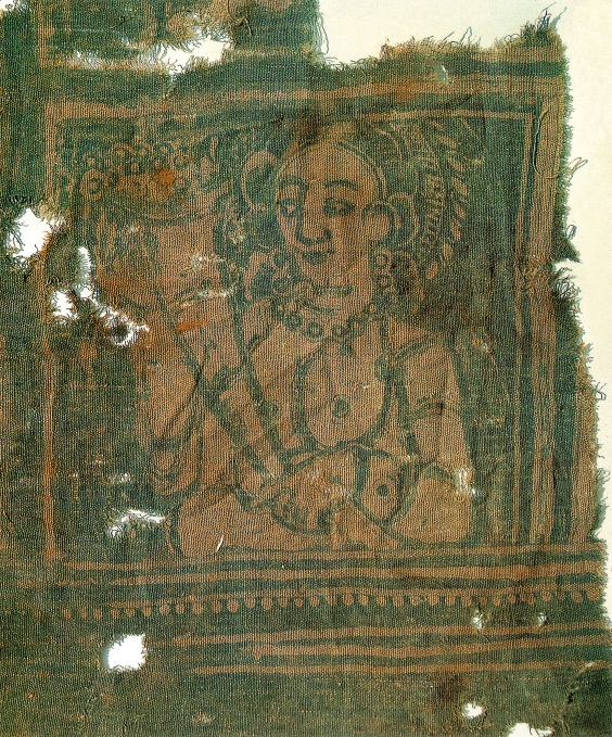 印染布供养菩萨像